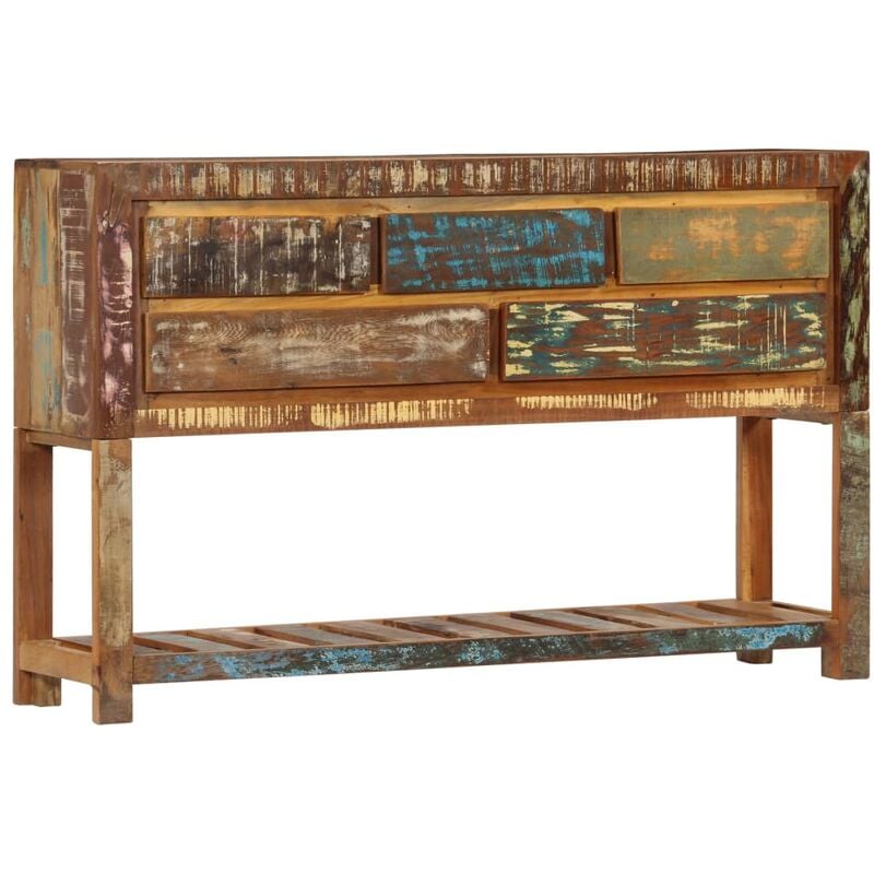 foto del prodotto furniture limited - credenza 120x30x75 cm legno massello di