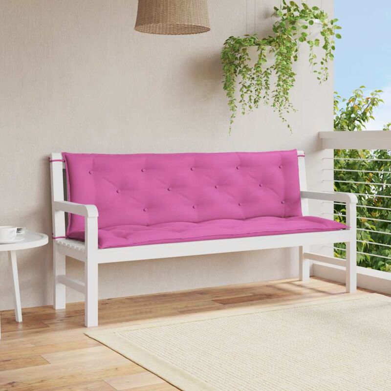 foto del prodotto furniture limited cuscini per panca da giardino 2 pz rosa