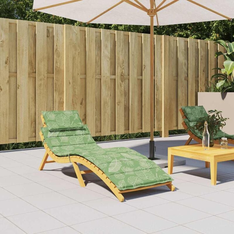 foto del prodotto furniture limited cuscino per lettino con motivo a foglie in