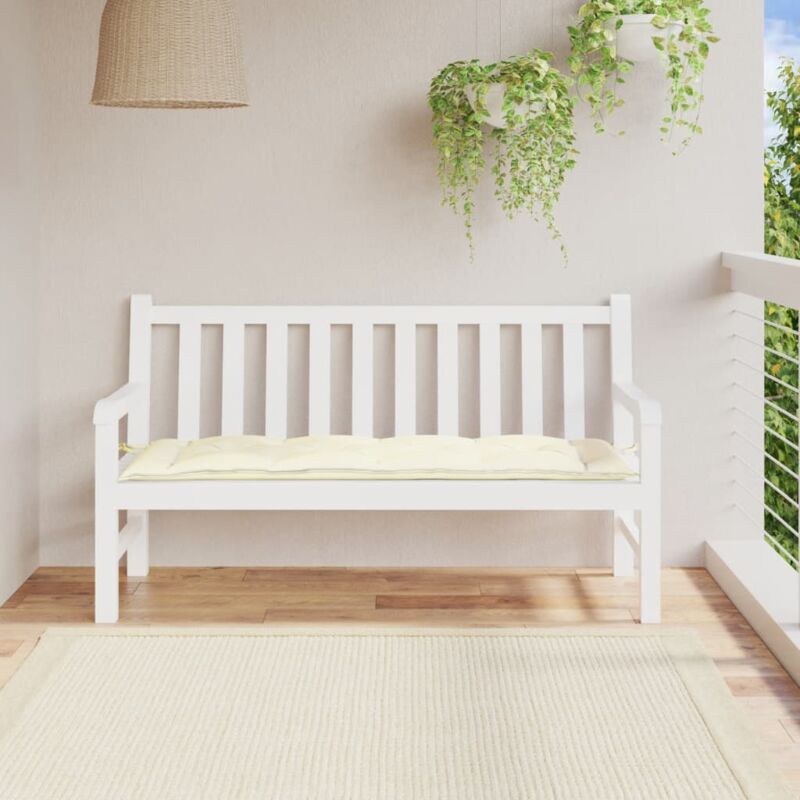 foto del prodotto furniture limited cuscino per panca bianco crema 150x50x7 cm in