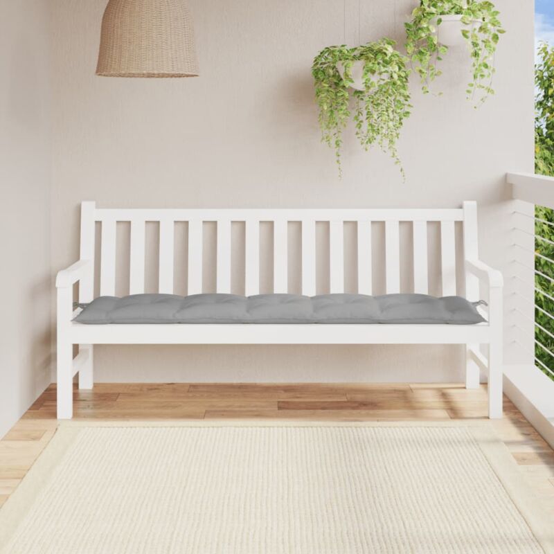 foto del prodotto furniture limited cuscino per panca grigio 180x50x7 cm in