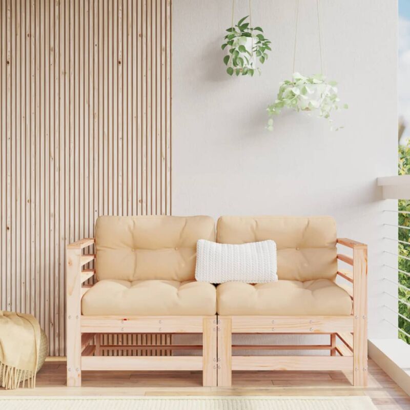 foto del prodotto furniture limited divani angolari con cuscini 2 pz in legno