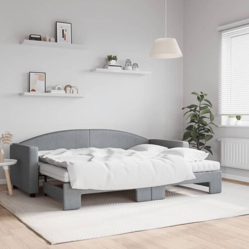 foto del prodotto furniture limited divano letto estraibile materassi grigio