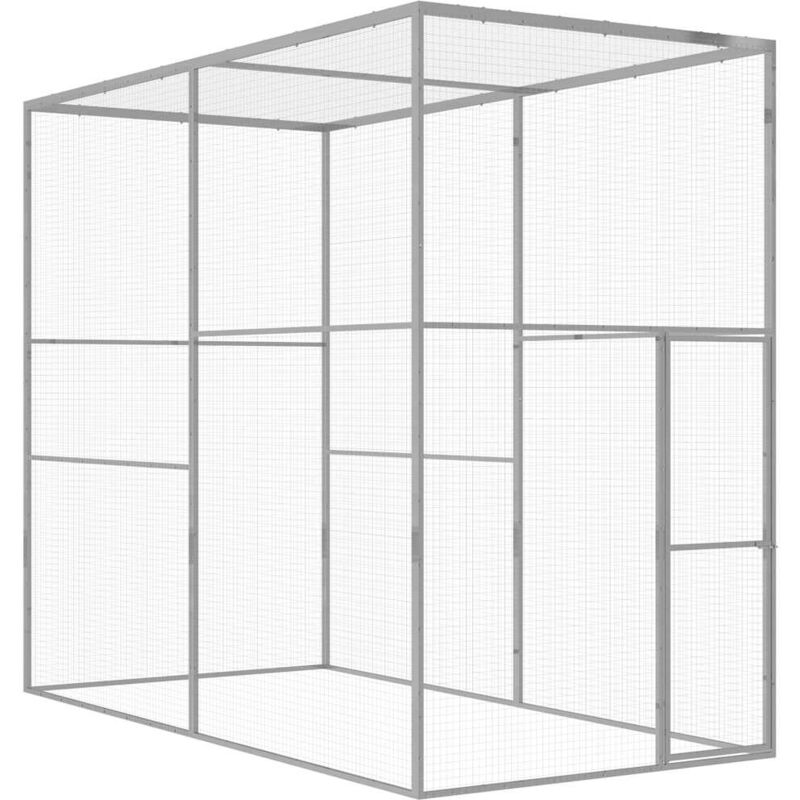 foto del prodotto furniture limited gabbia per gatti 3x1,5x2,5 m in acciaio