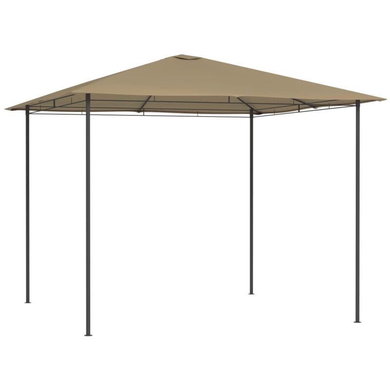 foto del prodotto furniture limited gazebo 3x3x2,6 m grigio talpa 160 g m 