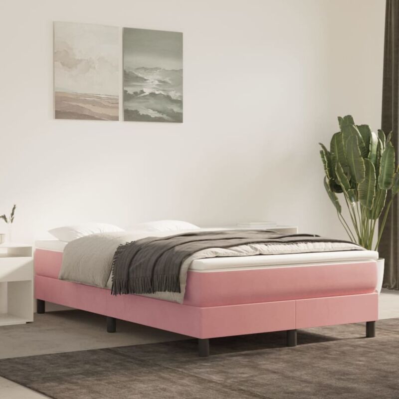foto del prodotto furniture limited giroletto rosa 120x200 cm in velluto