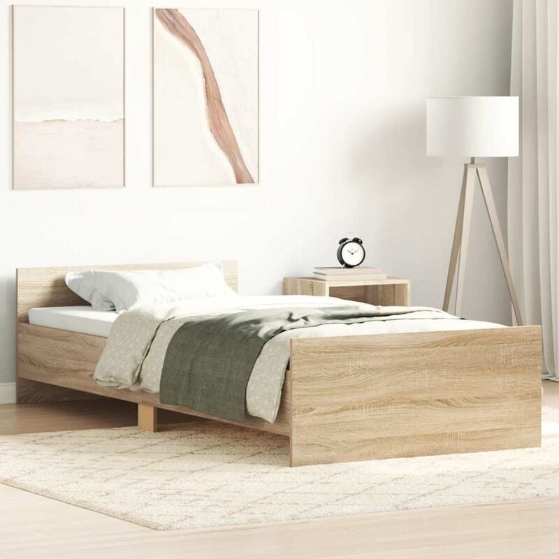 foto del prodotto furniture limited giroletto senza materasso rovere sonoma