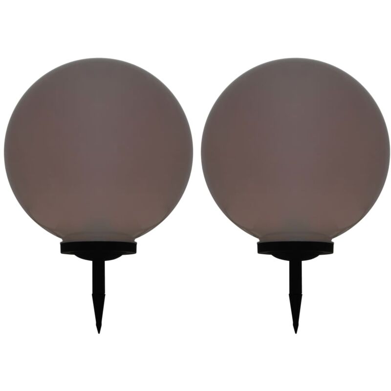 foto del prodotto furniture limited - lampade solari da esterno 2 pz led sferiche