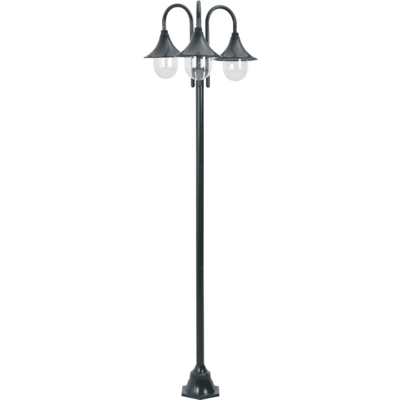 foto del prodotto furniture limited lampione da giardino e27 220 cm alluminio 3