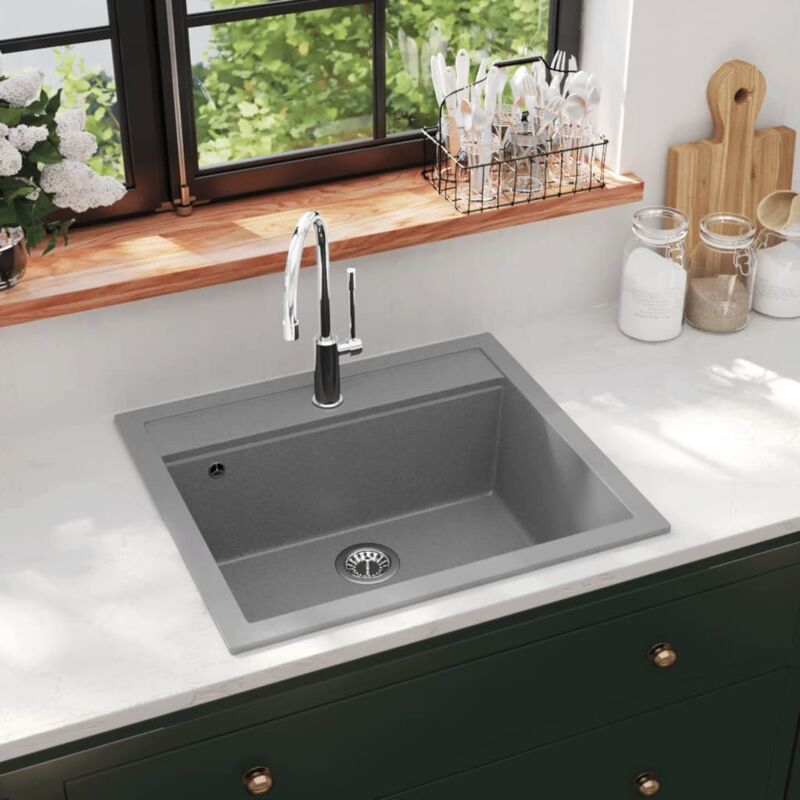 foto del prodotto furniture limited lavello da cucina in granito vasca singola
