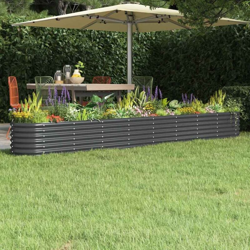 foto del prodotto furniture limited letto da giardino in acciaio a polvere
