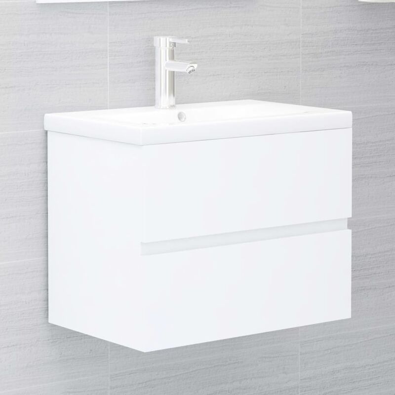 foto del prodotto furniture limited mobile lavabo bianco 60x38,5x45 cm in legno