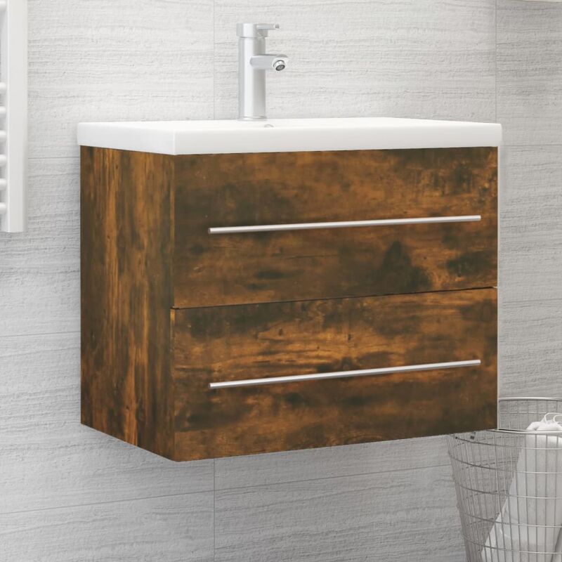 foto del prodotto furniture limited mobile lavabo rovere fumo 60x38,5x48 cm in