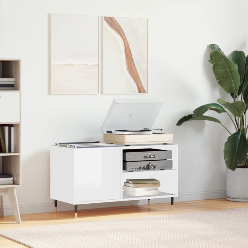 foto del prodotto furniture limited mobile porta discfurniture limited bianco