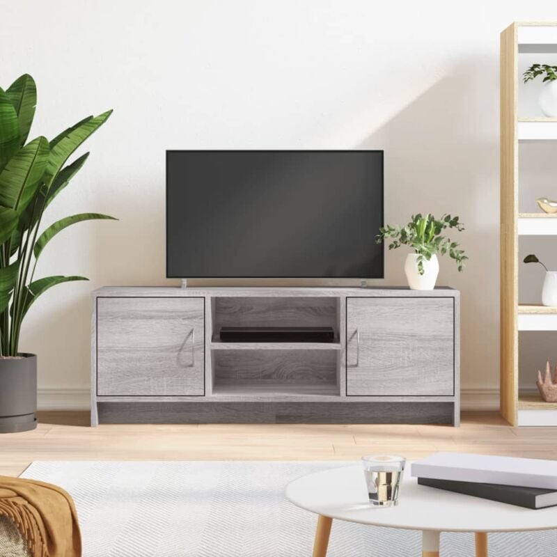 foto del prodotto furniture limited mobile porta tv grigio sonoma 102x30x37,5 cm