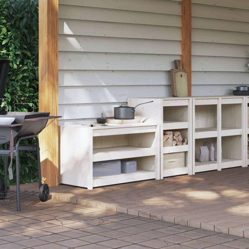 foto del prodotto furniture limited mobili da cucina da esterno 2 pz