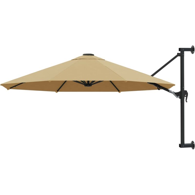 foto del prodotto furniture limited ombrellone a muro con palo in metallo 300 cm