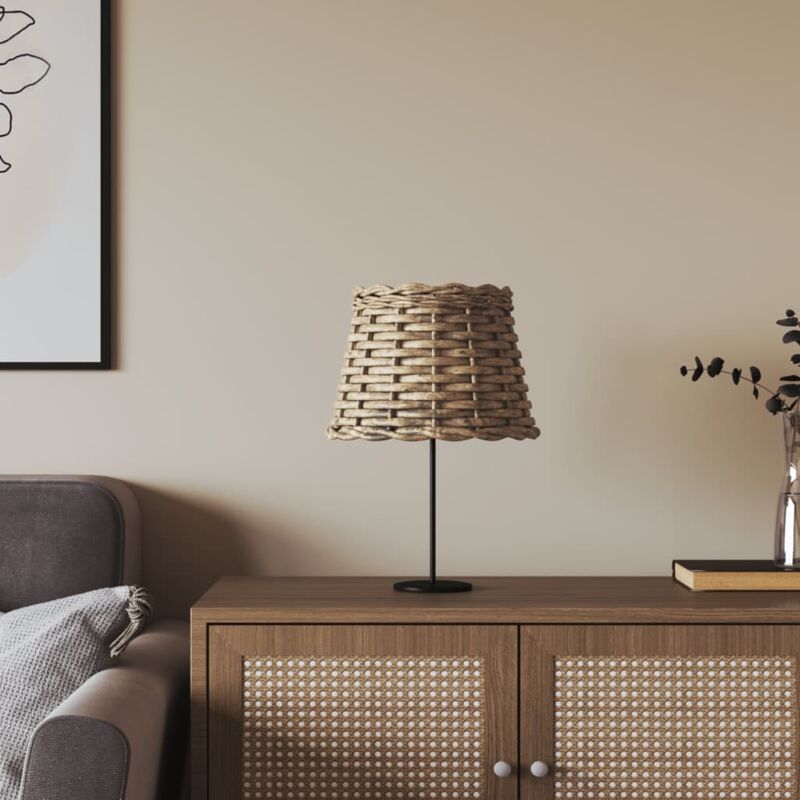 foto del prodotto furniture limited paralume marrone 20x15 cm in vimini