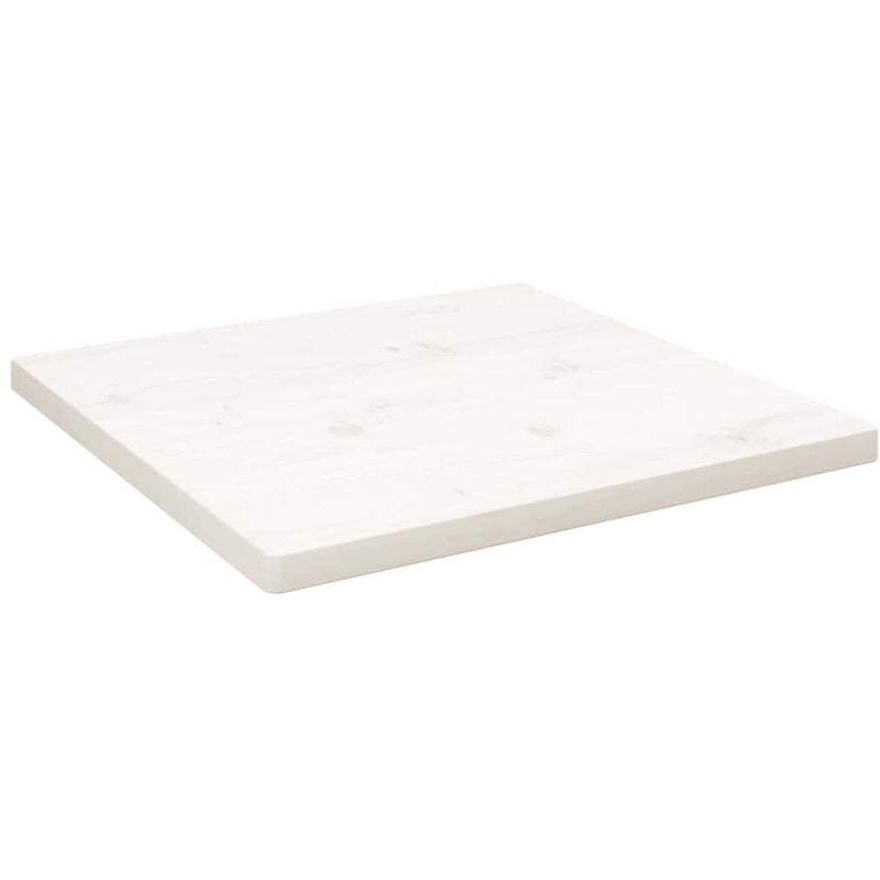 foto del prodotto furniture limited piano tavolo bianco 50x50x2,5cm legno
