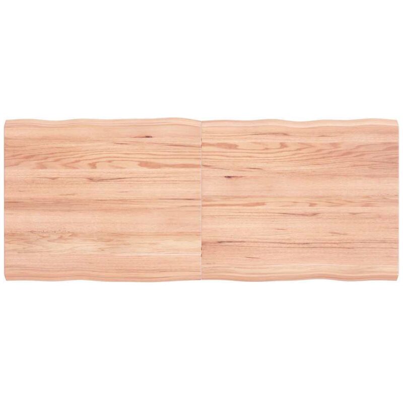 foto del prodotto furniture limited piano tavolo marrone chiaro 120x50x 2 4 cm