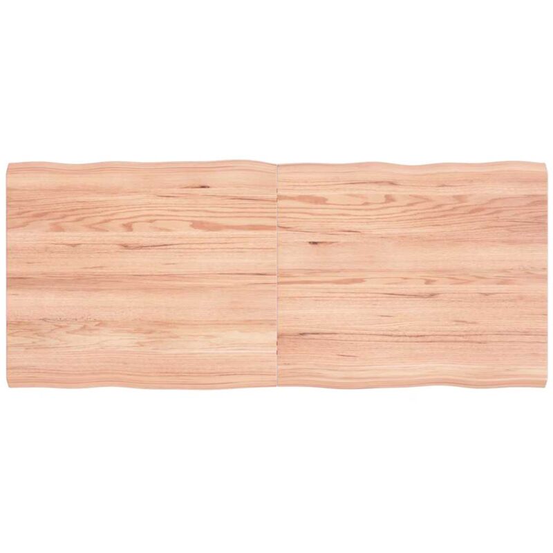 foto del prodotto furniture limited piano tavolo marrone chiaro 140x60x 2 4 cm