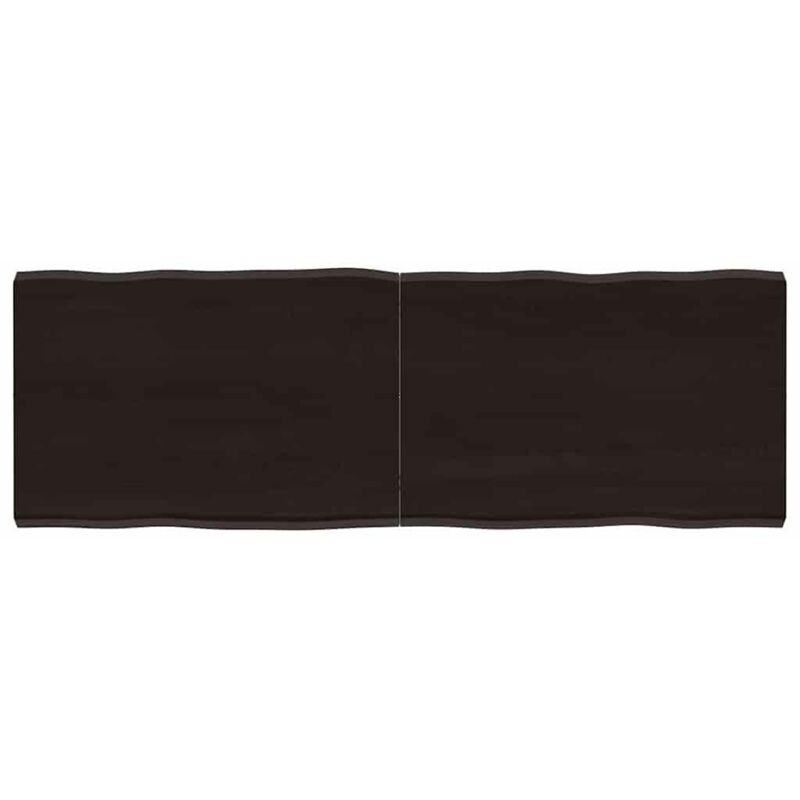 foto del prodotto furniture limited piano tavolo marrone scuro 120x40x 2 4 cm