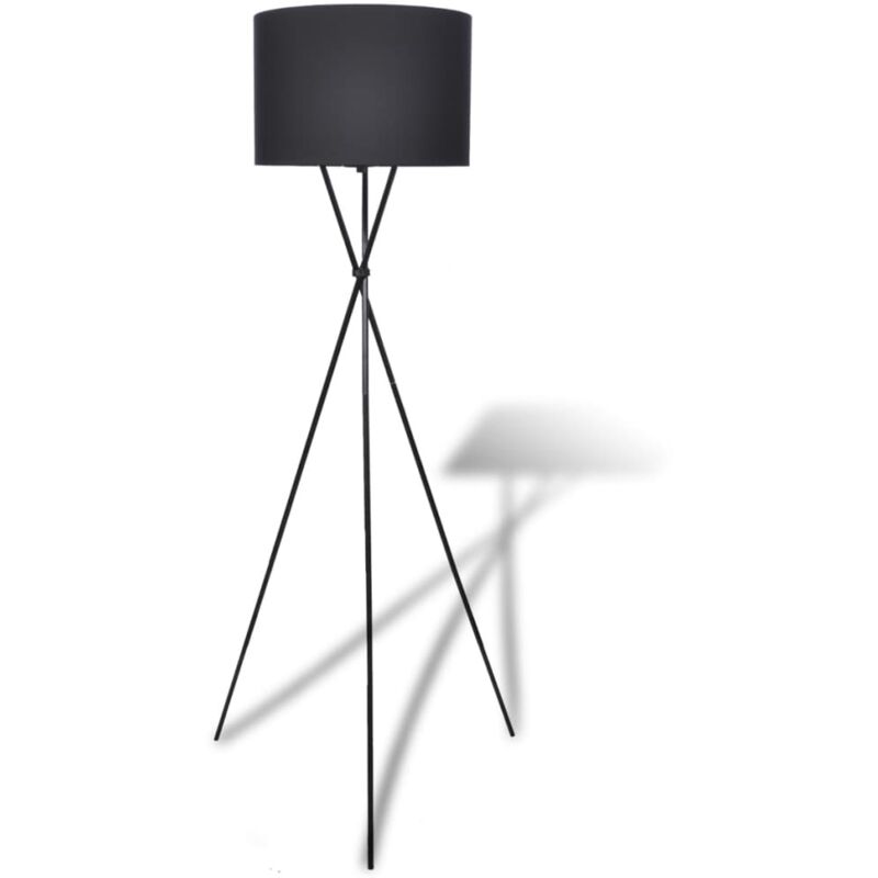 foto del prodotto furniture limited piantana con paralume alta nera
