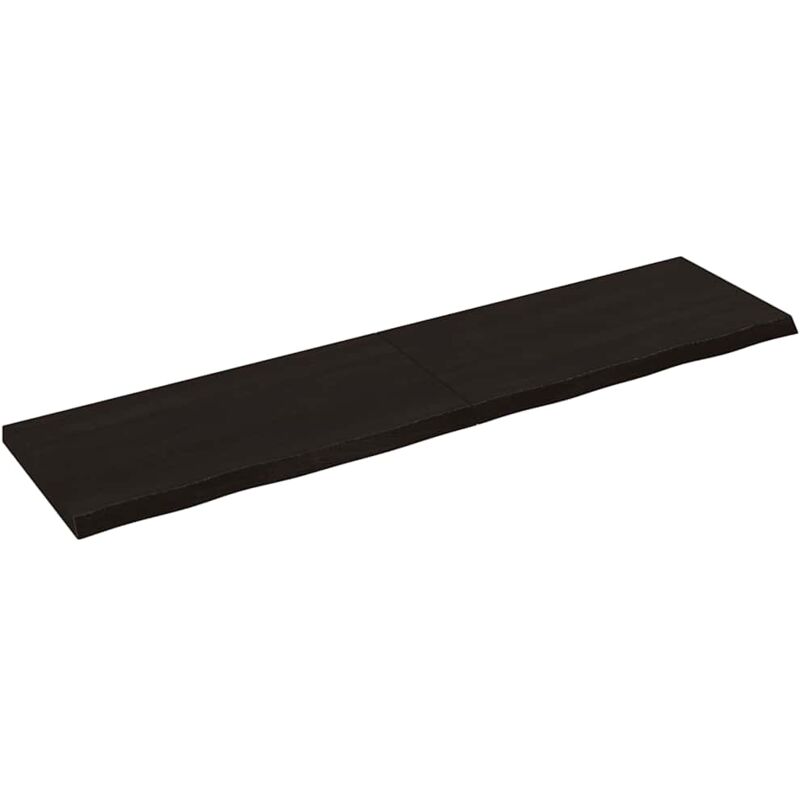 foto del prodotto furniture limited ripiano marrone scuro 160x40x 2 4 cm