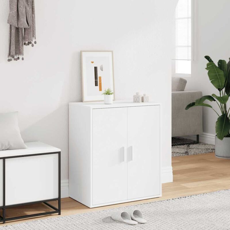foto del prodotto furniture limited scarpiera bianca 60x35x70 cm in truciolato