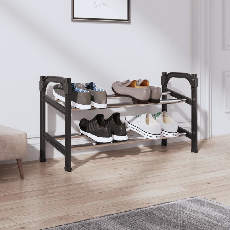 foto del prodotto furniture limited scarpiera estensibile a 2 ripiani 119x24x37