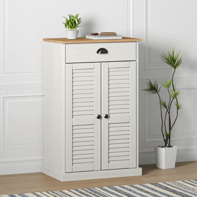 foto del prodotto furniture limited scarpiera vigo 60x35x96 cm in legno massello