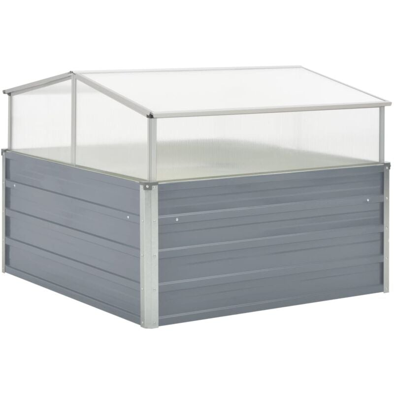 foto del prodotto furniture limited serra 100x100x85 cm in acciaio zincato grigio