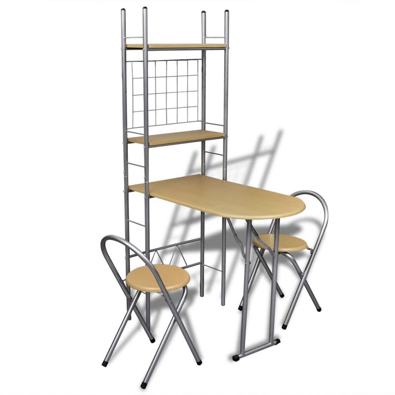 foto del prodotto furniture limited set da bar pieghevole per colazione con 2