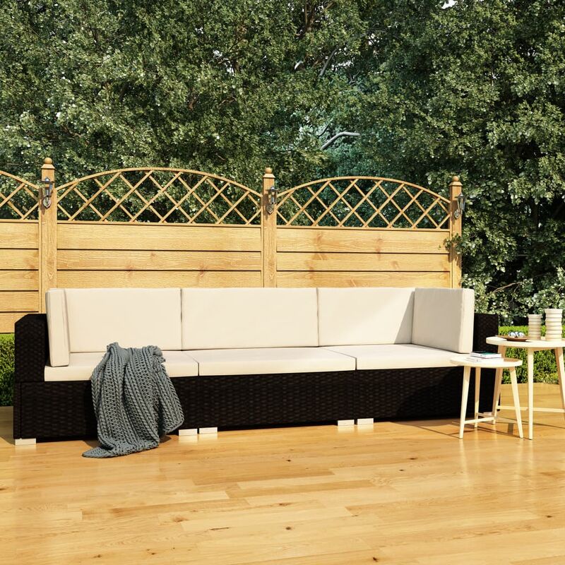 foto del prodotto furniture limited set divani da giardino 3 pz con cuscini in