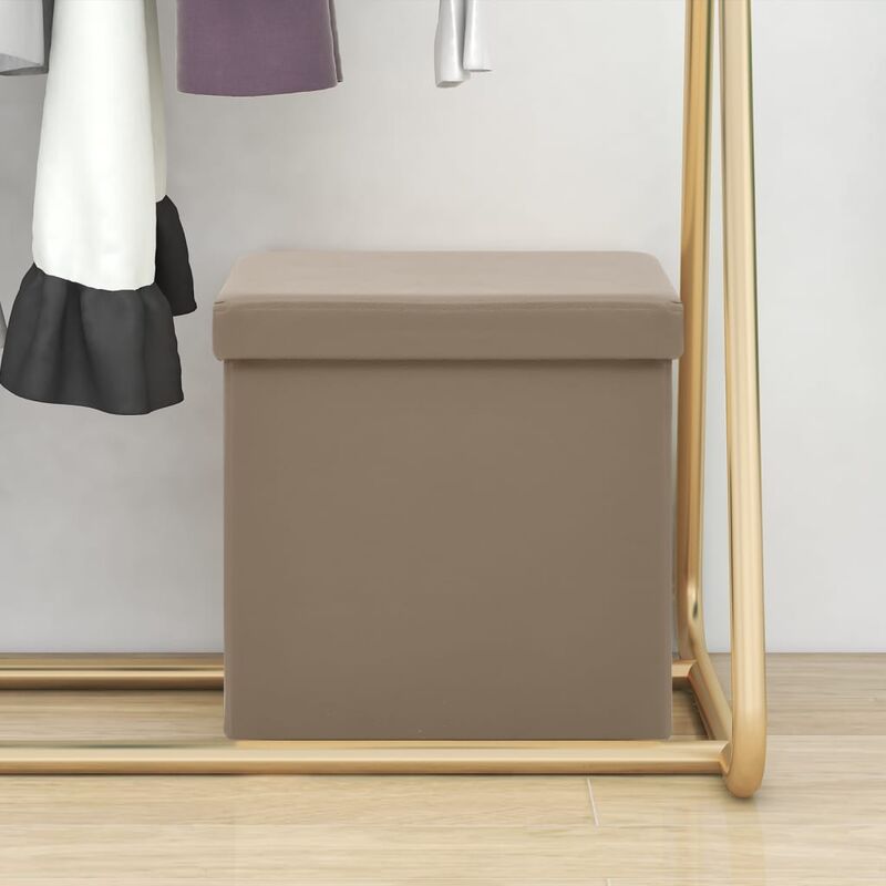 foto del prodotto furniture limited sgabello con contenitore pieghevole