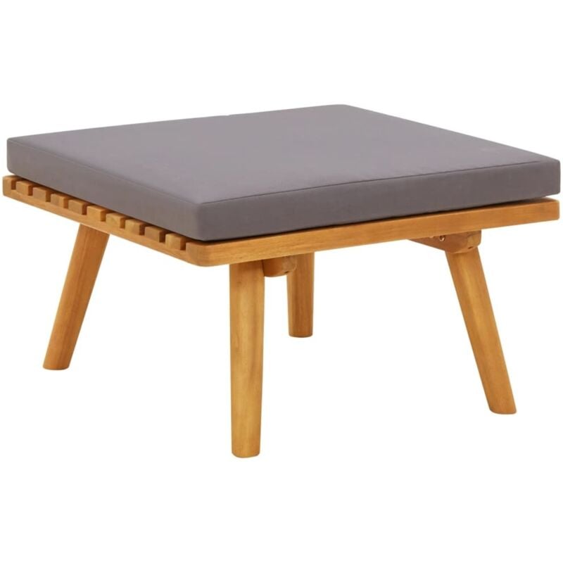 foto del prodotto furniture limited sgabello da giardino con cuscino 60x60x29 cm