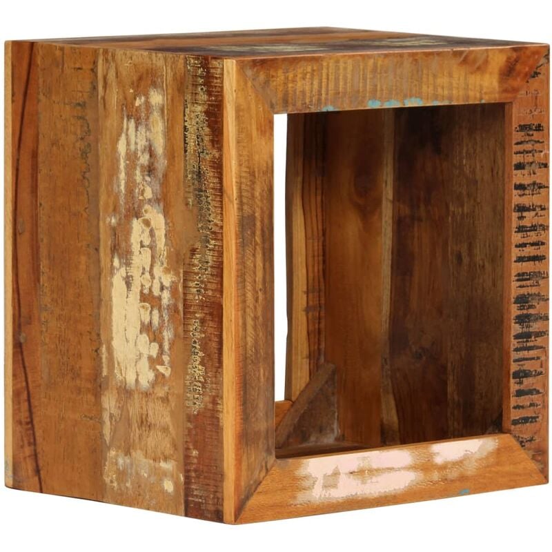 foto del prodotto furniture limited sgabello in legno massello di recupero