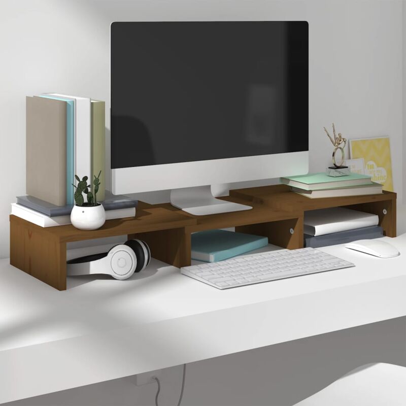 foto del prodotto furniture limited supporto per monitor ambra 60x24x10,5 cm