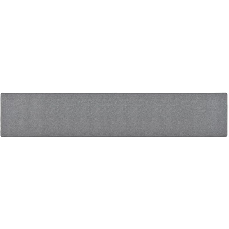 foto del prodotto furniture limited - tappeto corsia grigio scuro 50x300 cm