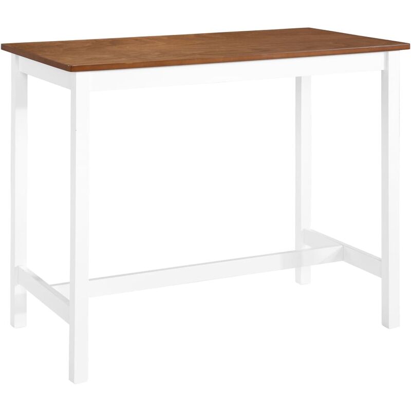 foto del prodotto furniture limited tavolino da bar in legno massello 108x60x91