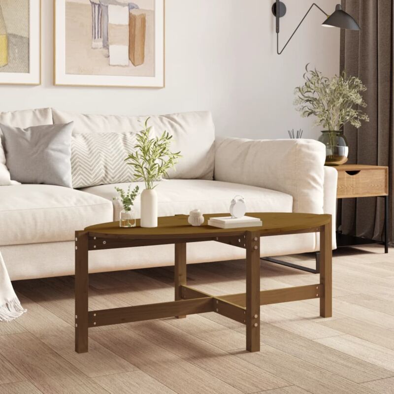 foto del prodotto furniture limited tavolino da salotto ambra 118x63x45cm in