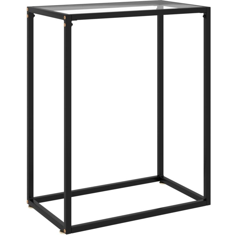 foto del prodotto furniture limited tavolo consolle trasparente 60x35x75 cm in