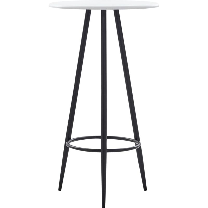 foto del prodotto furniture limited tavolo da bar bianco 60x107,5 cm in mdf