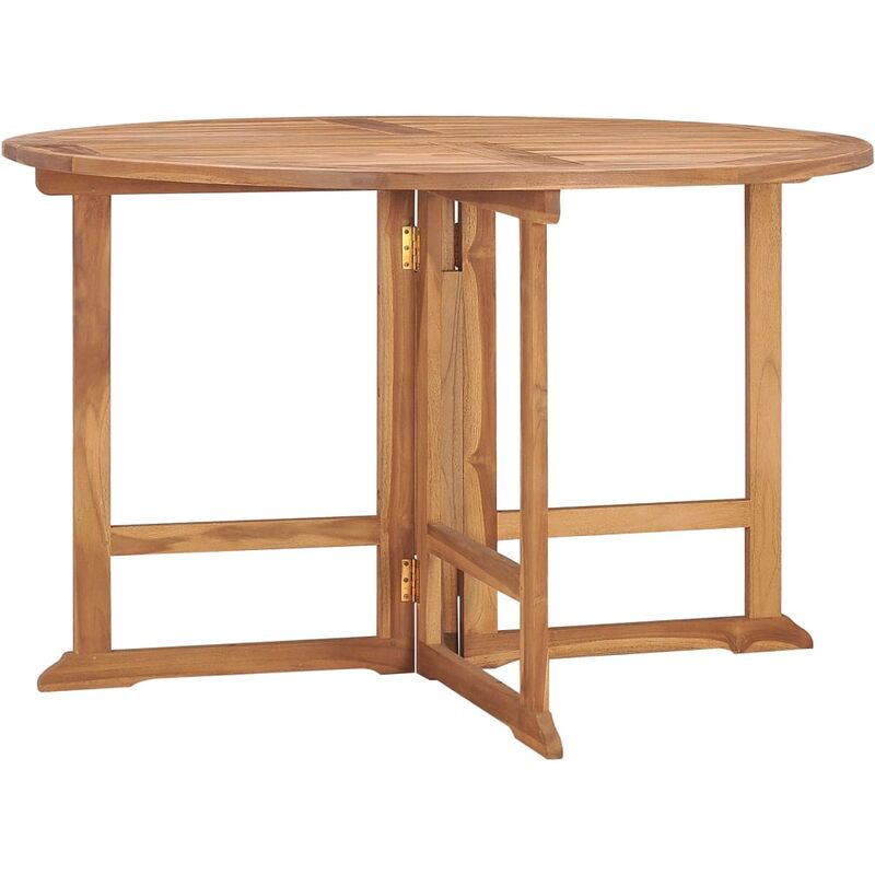 foto del prodotto furniture limited - tavolo da giardino pieghevole ø110x75 cm in