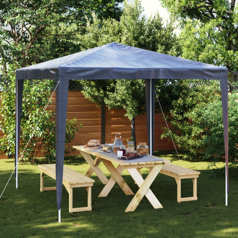 foto del prodotto furniture limited tenda per feste 2,5x2,5 m blu