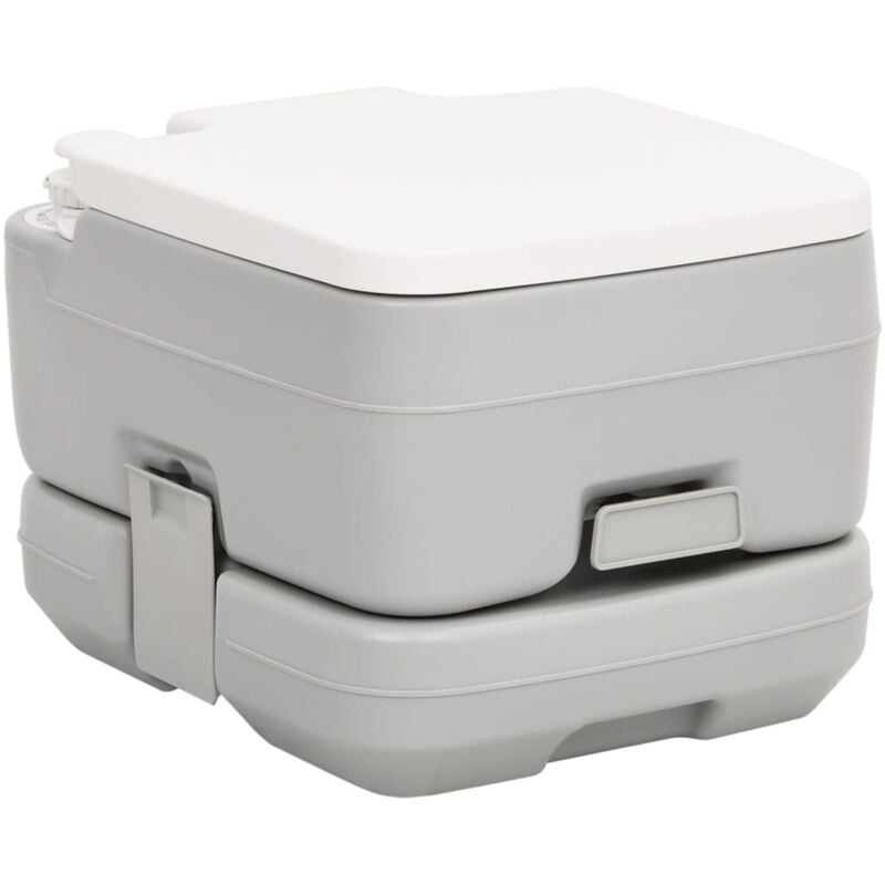 foto del prodotto furniture limited toilette da campeggio portatile grigia e