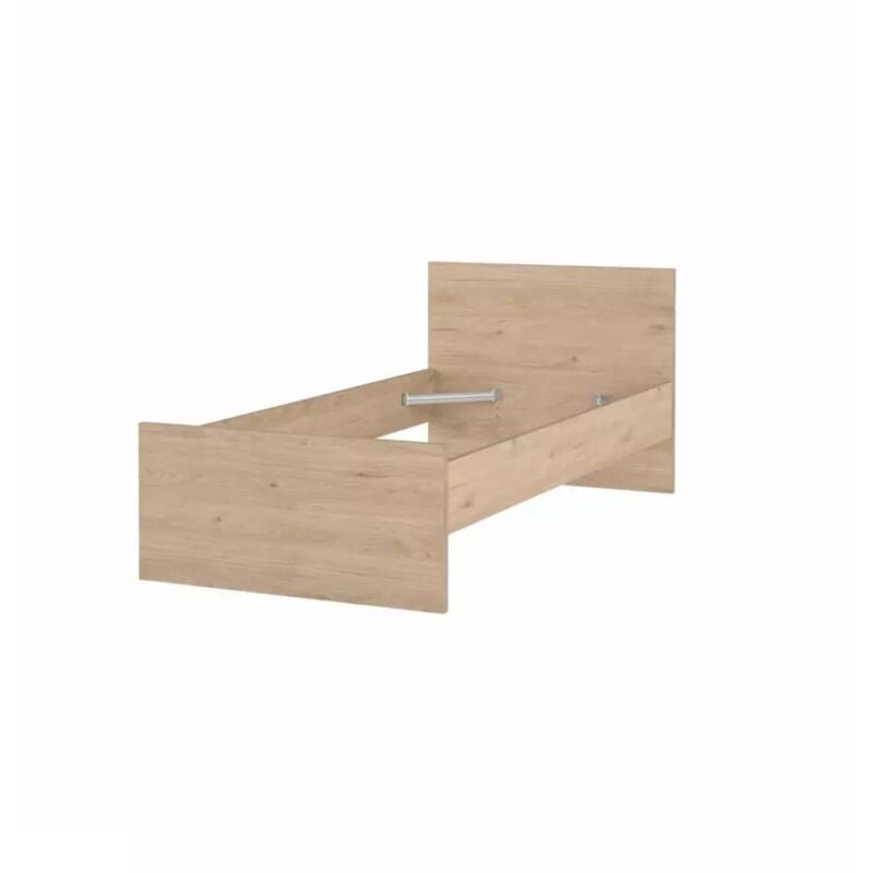 foto del prodotto furniture to go giroletto singolo naia effetto quercia 90x190 cm