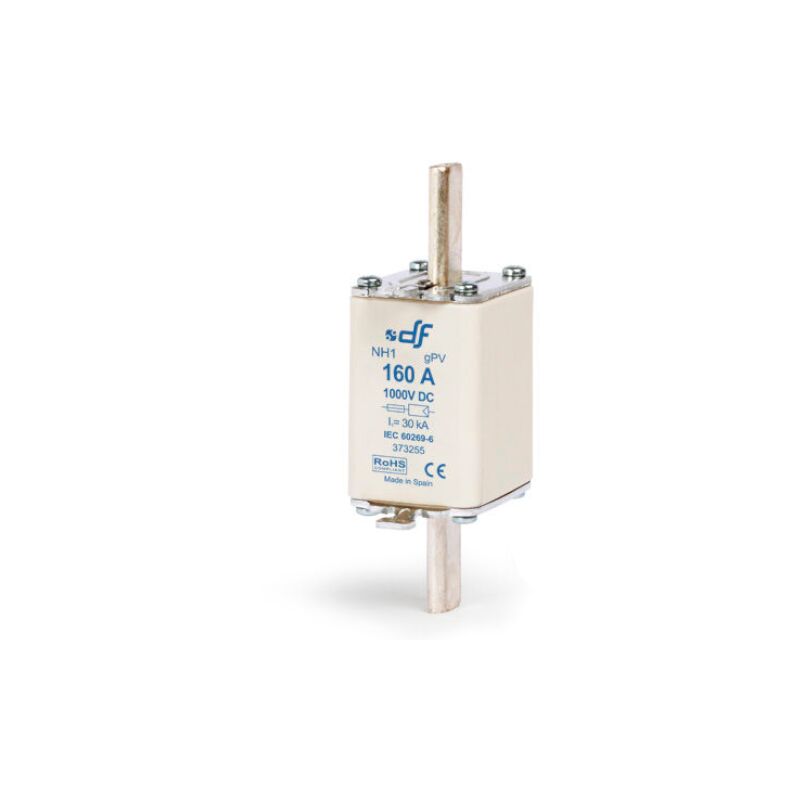 foto del prodotto fusibile a lama per fotovoltaico, nh1 gpv, 1000v 200a - wimex 5523980