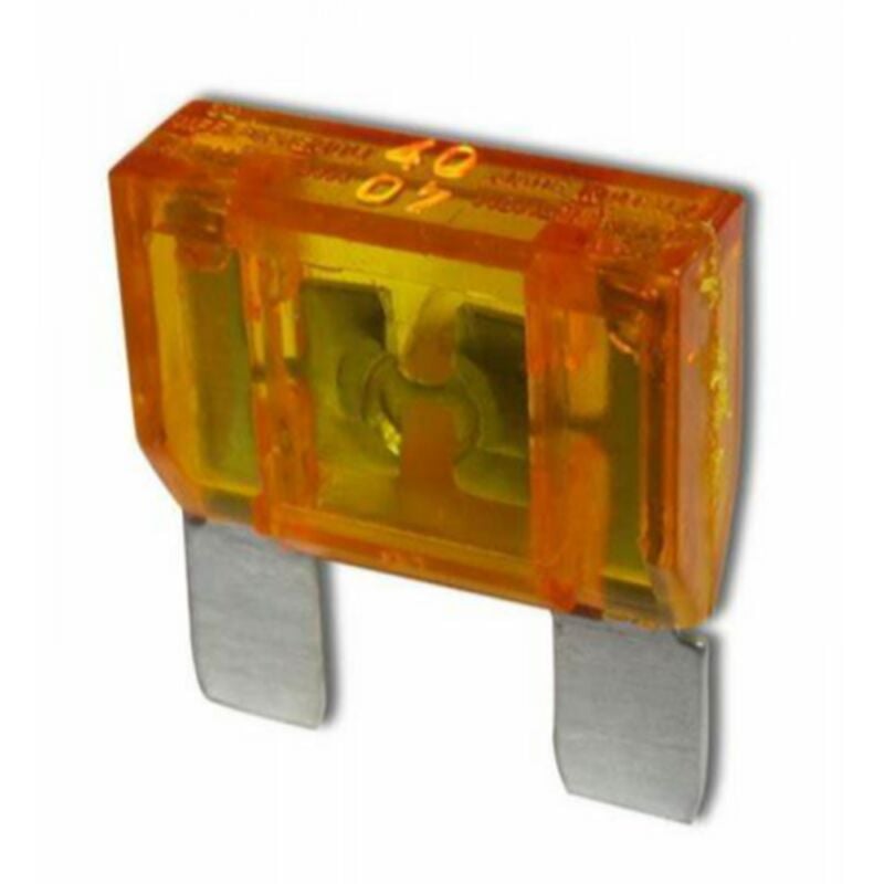 foto del prodotto fusibile ama di ricambio 40 amp arancione maxifusibile 35399 