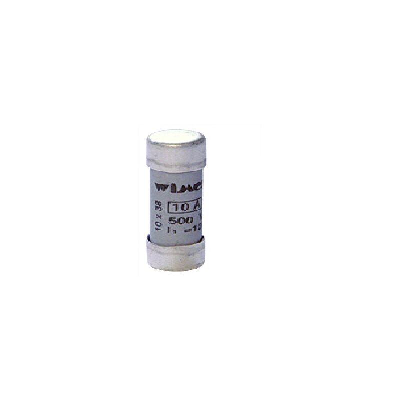 foto del prodotto fusibile cilindrico 10,3x38 mm 0,5a vetro per schede elettroniche